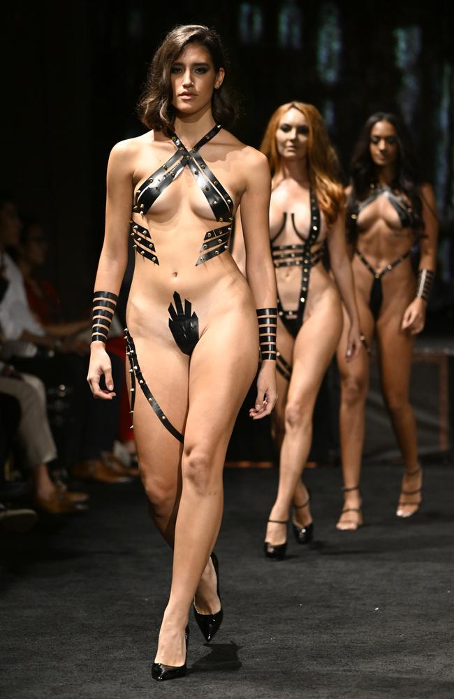 Using naked fashion show needs sex