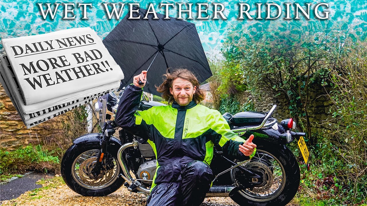 12 secrets of riding in rain — get wet & still have fun