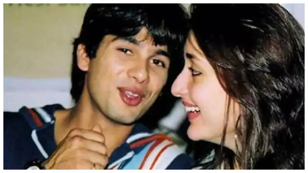 Shahid kapoor with karina