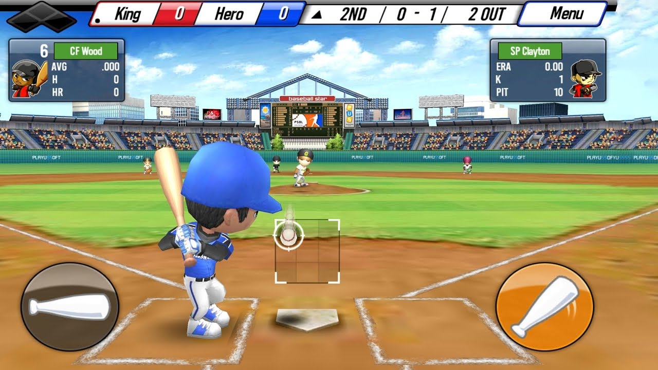 Create your own baseball team and defeat your opponents