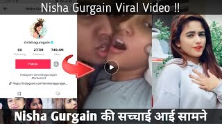 Nisha gurgain tik tok star viral mms