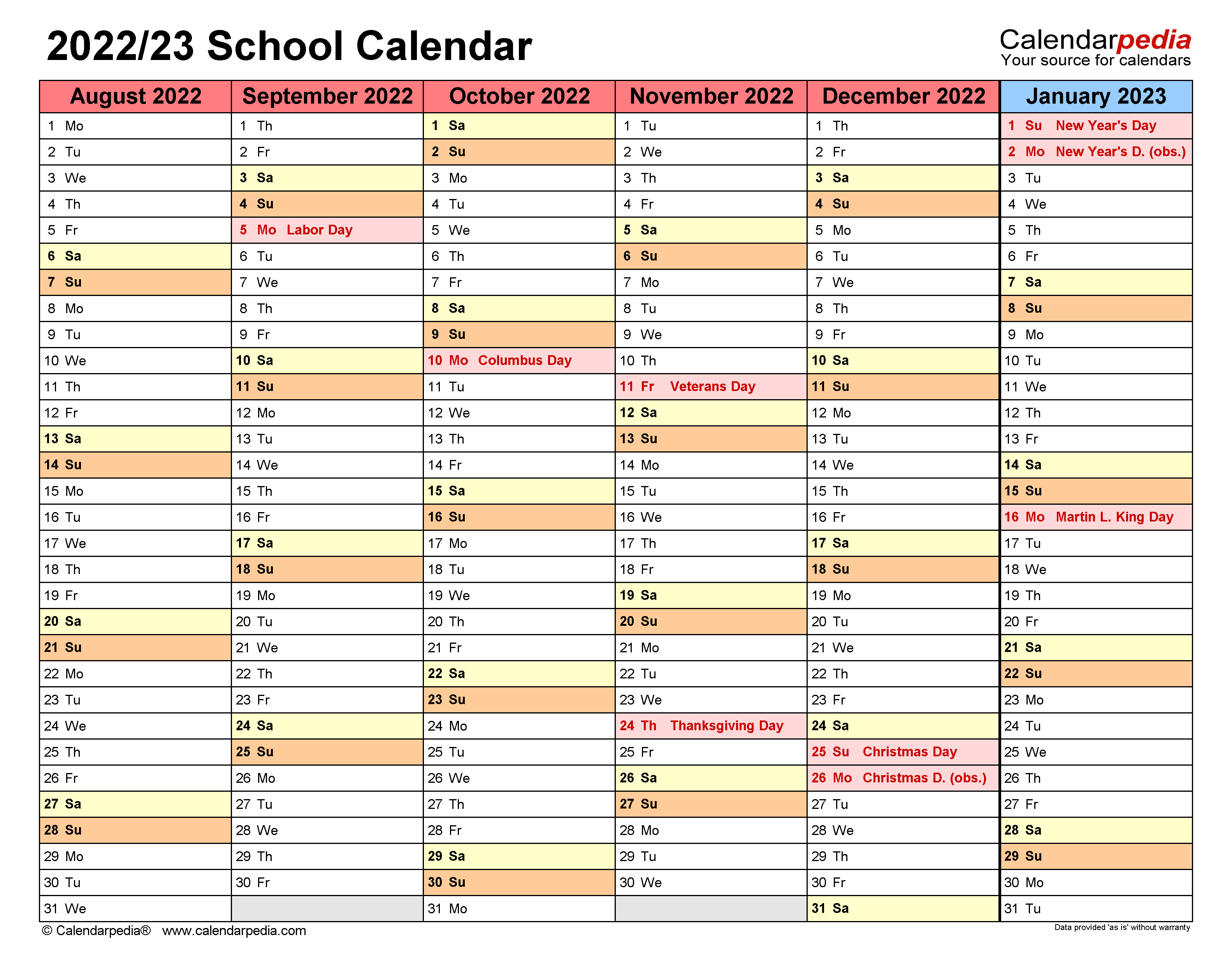 School year 2023-2024