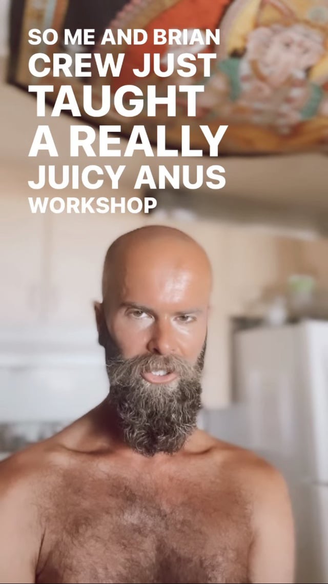 Juicy anus