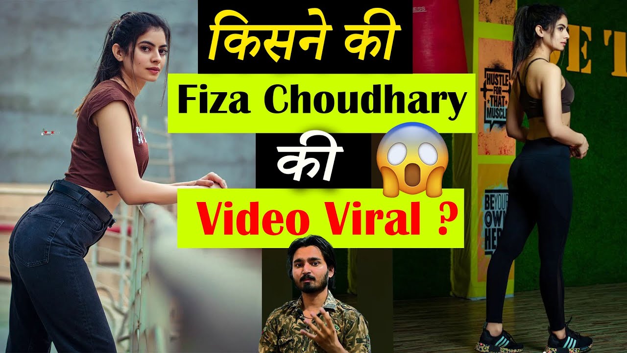 Watch Fiza Choudhary Photos Viral Video Leaked On Twitter, Reddit