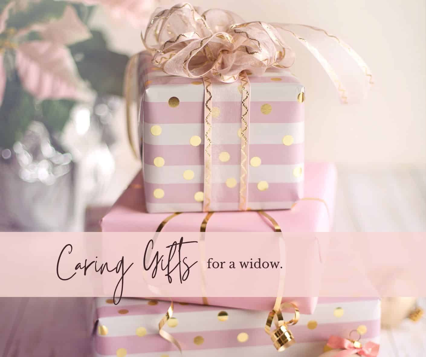 20 Thoughtful Gift Ideas for a Recent Widow(er)