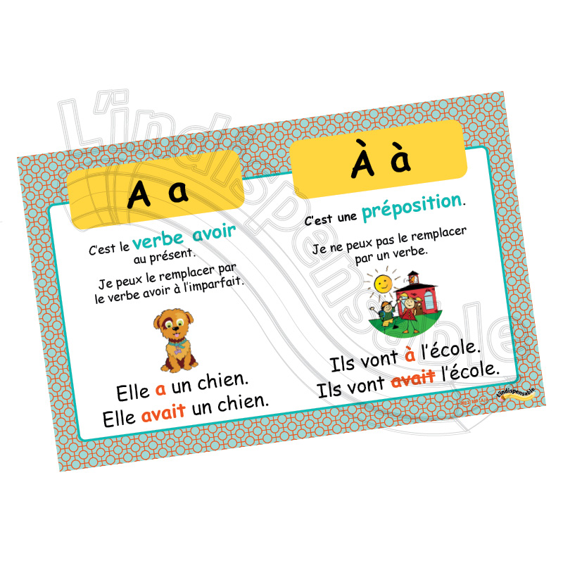 What is the difference between ‘a’, ‘à’ and ‘as’?