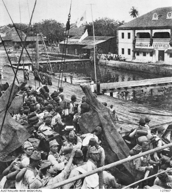 Japanese Troops, Labuan (AWM 127908)