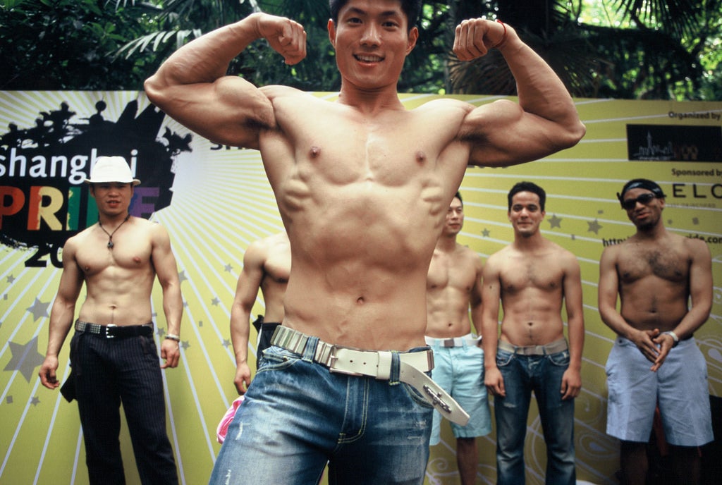 Gay chinese muscle