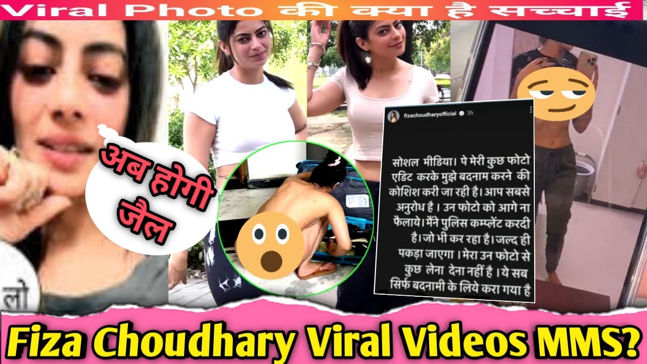 The Viral Video Controversy: Who is Fiza Choudhary and What Really Happened