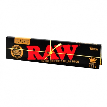 Bletki RAW Black King Size Slim