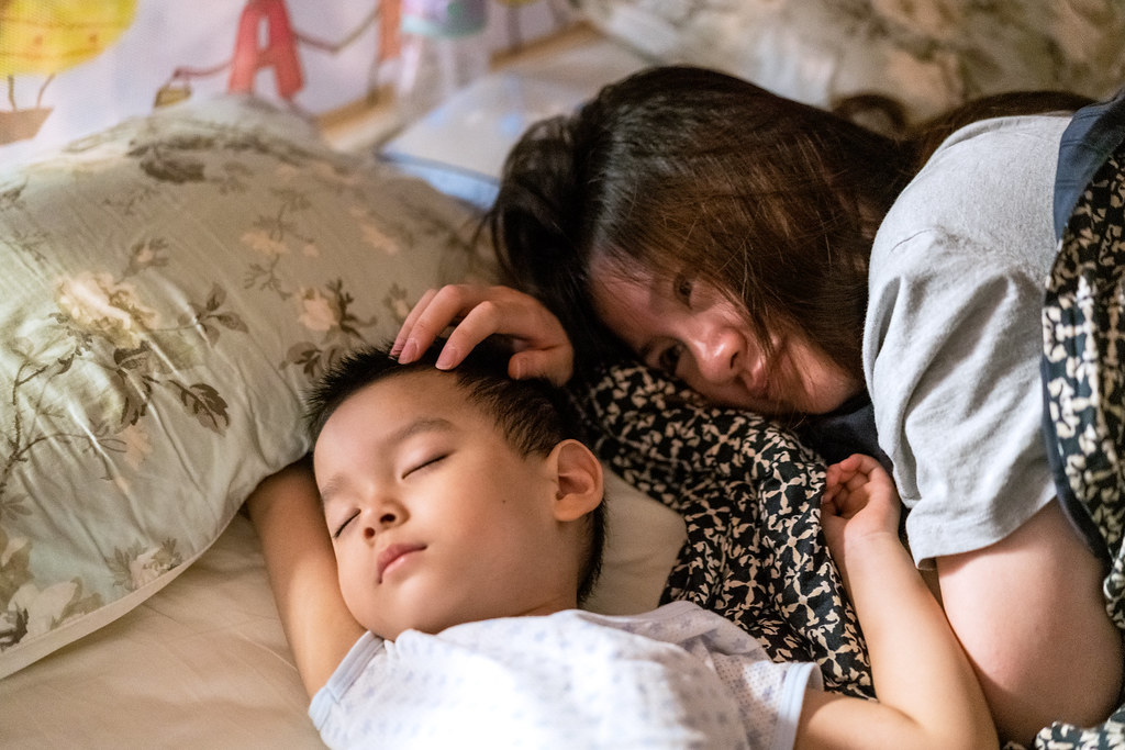 Mom And Son Sleep Pictures, Images and Stock Photos