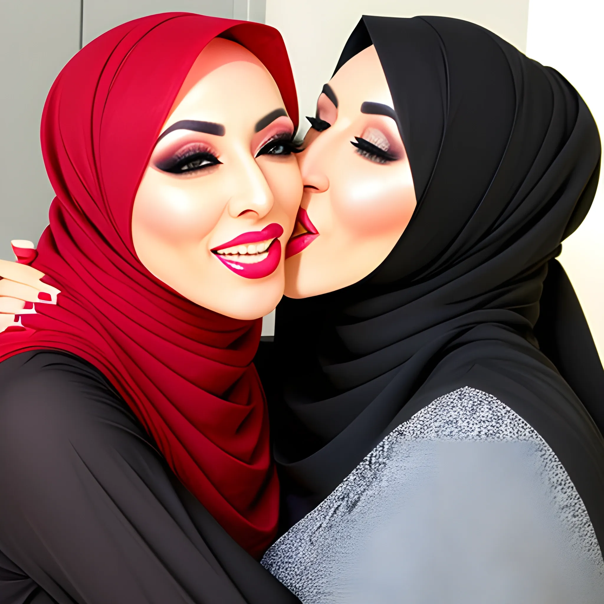 Hijab Kiss Photos