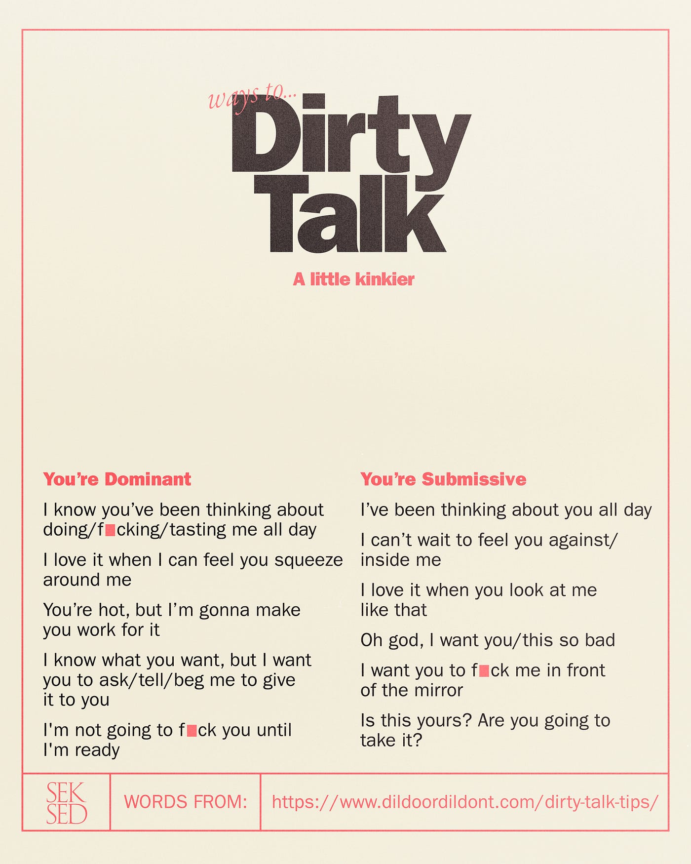 Ease into dirty talk with sexting.