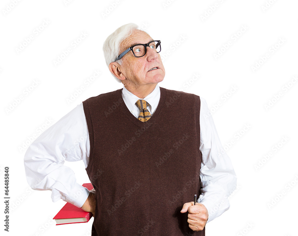 Teacher, character, the old man png