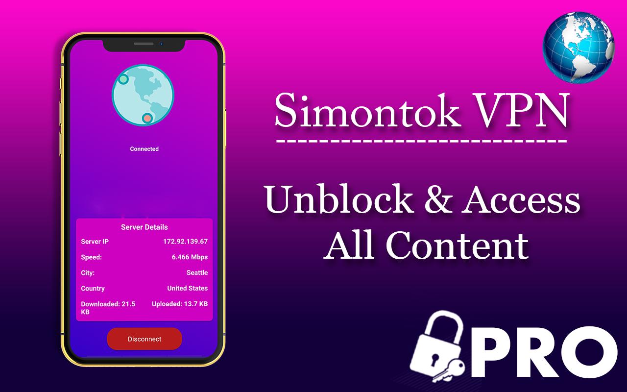 VPN SiMonTok Pro - Pemersatu Bangsa Free