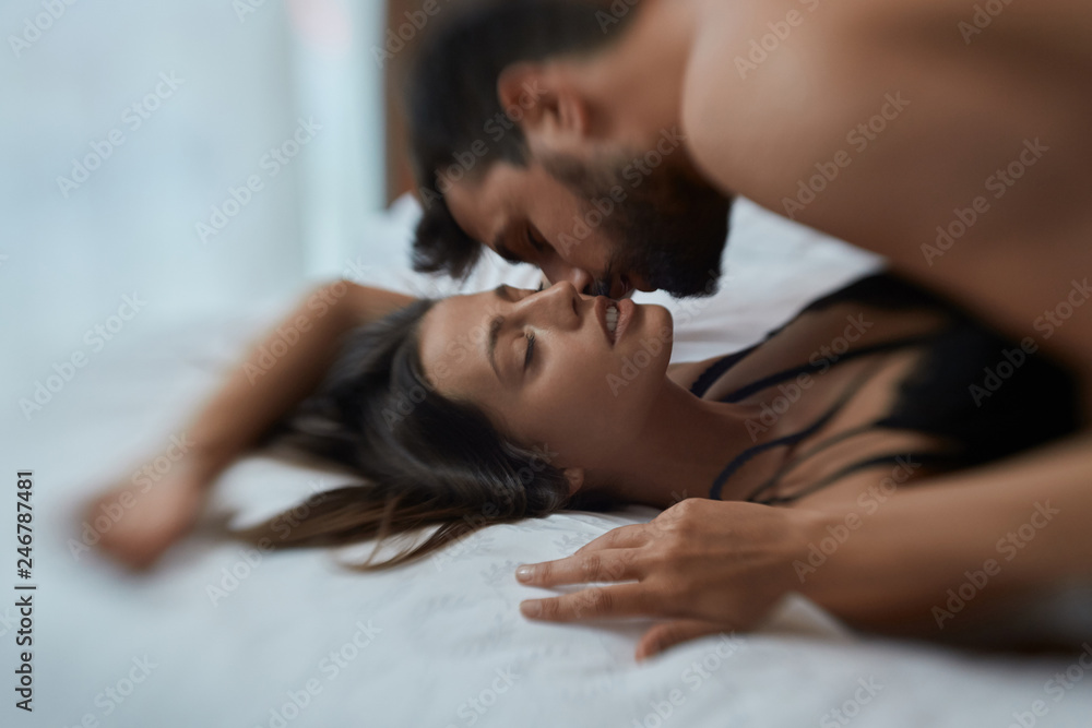 Intense sex between lovers