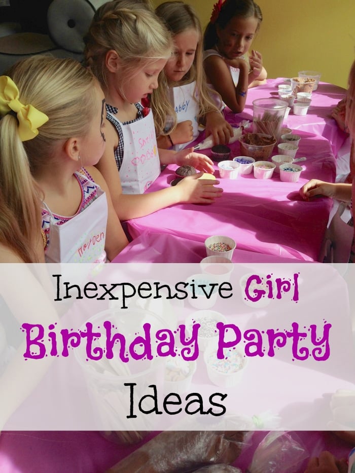 Birthday party girl