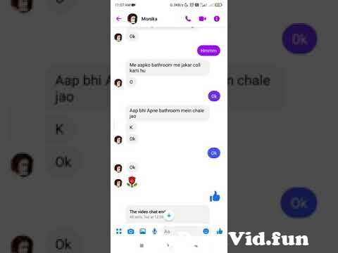 facebook messenger video call sex