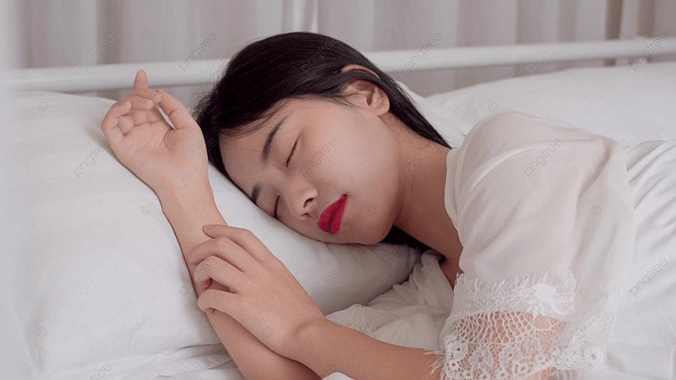 Wanitasesi cantik tidur di