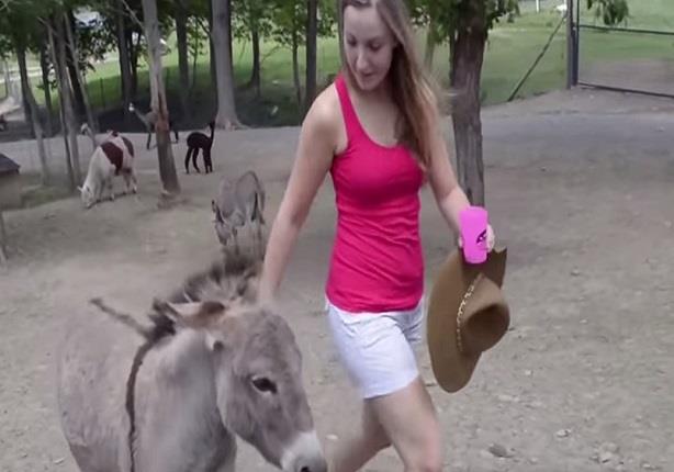 Teen Becomes Mom To Baby Donkey And It Changed Both Of Their Lives