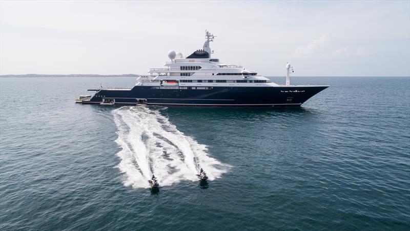 126-metre motor yacht Octopus: As never seen before