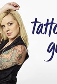 Girls show tattoo