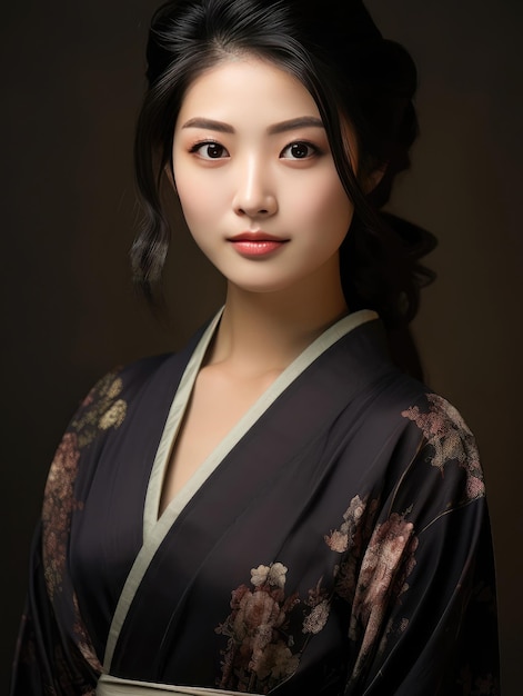 Beautiful japanese woman Stock Photos