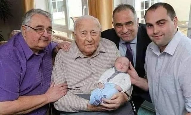 Group of grandpa