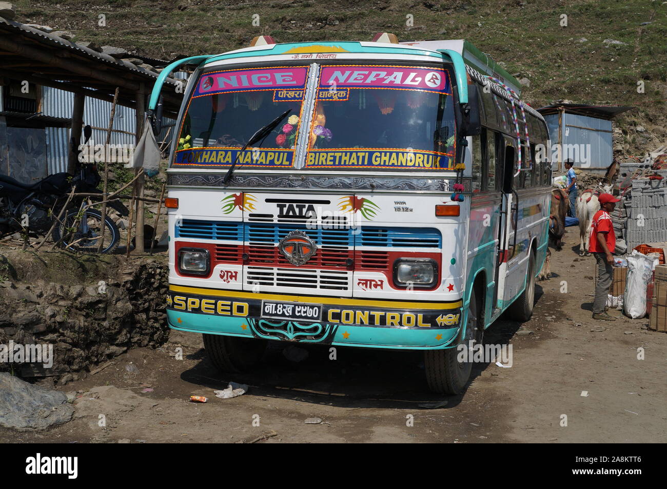 Nepalese bus