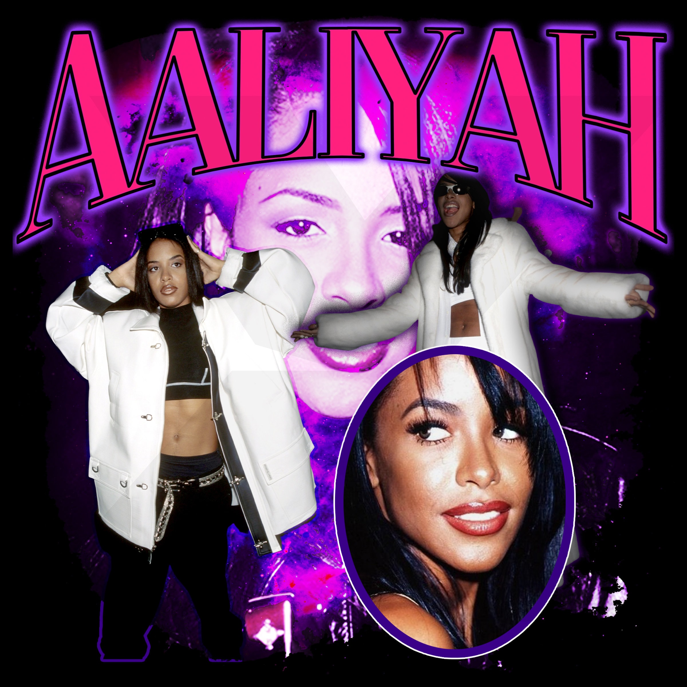 Aaliyah - Try Again - Vertical Matte Poster