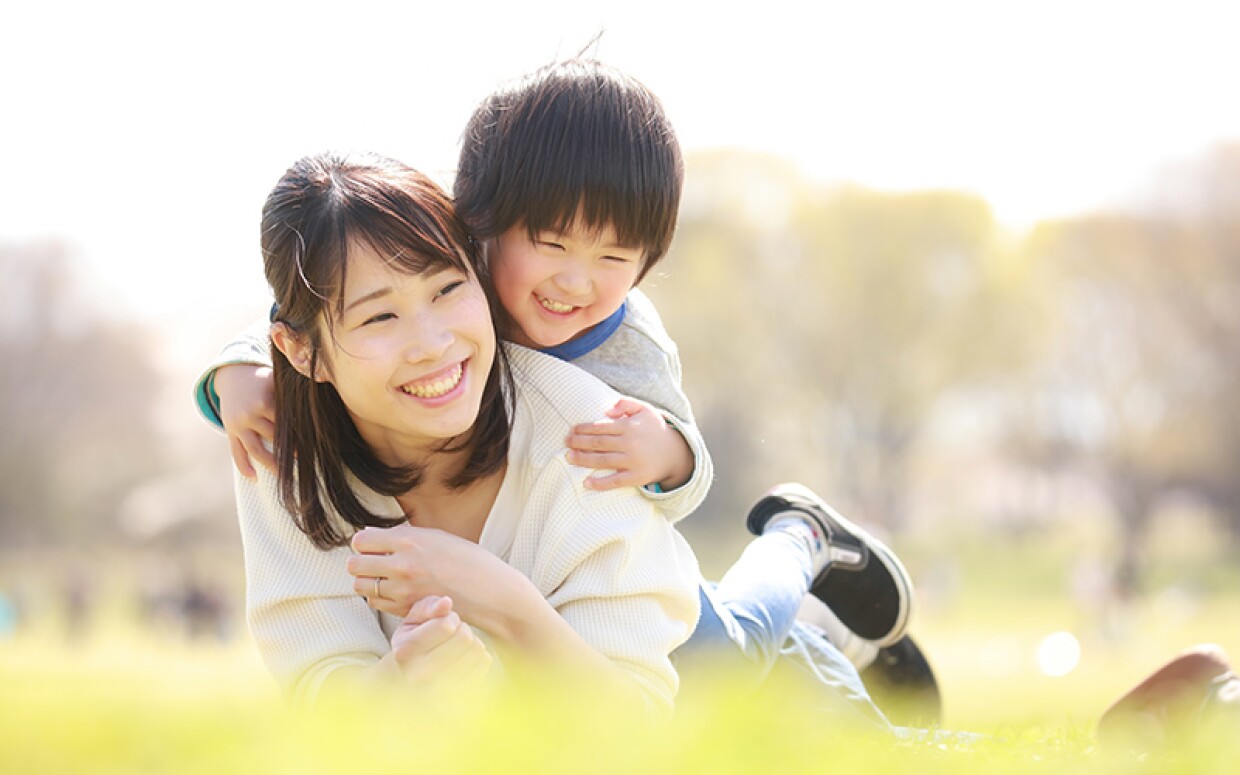 Japanese Mother Son Photos