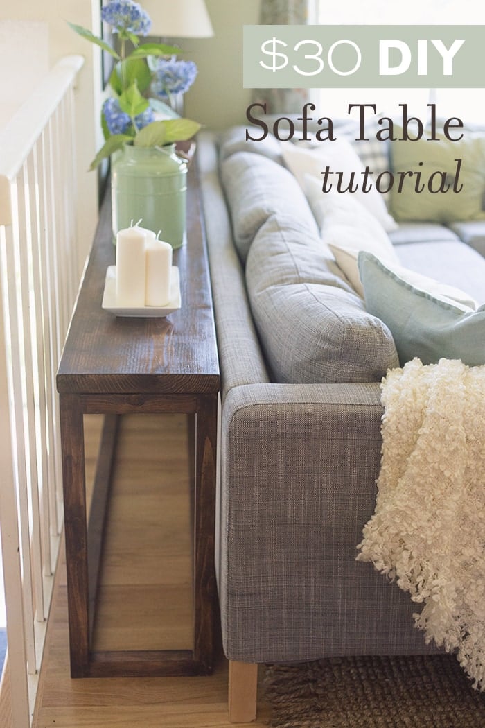 16 Long Sofa Tables To Go Behind The Couch