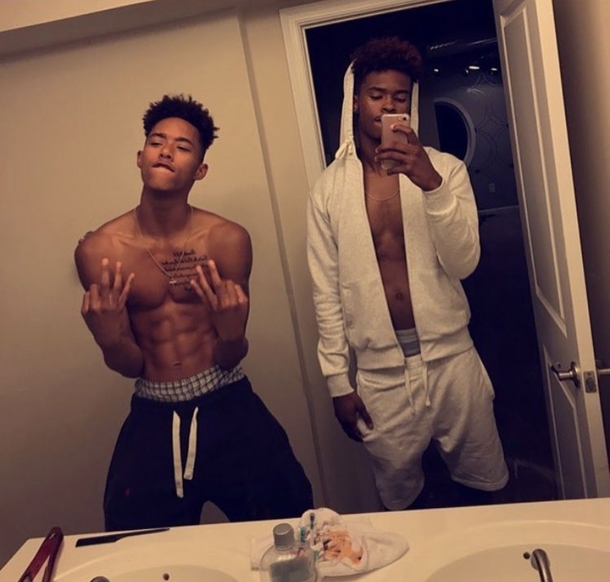 Black teen twink