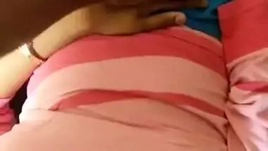 DESI SLEEPING GIRL BOOBS PRESSING