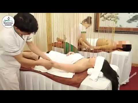 Massage in front husband