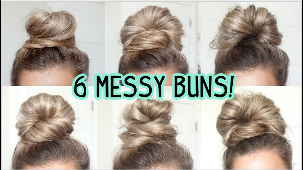 Messy Bun Tutorials