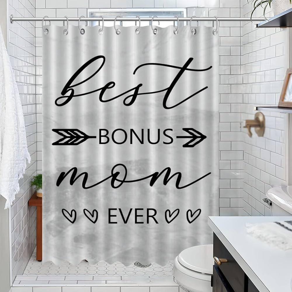 Mom step batharoom