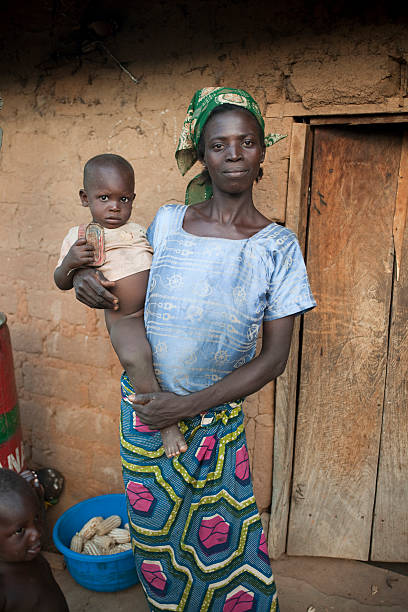 Nigerian mother and son