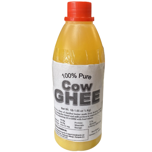 Ugandan Cow Ghee-Omuzigo Omuganda-1/2Kg