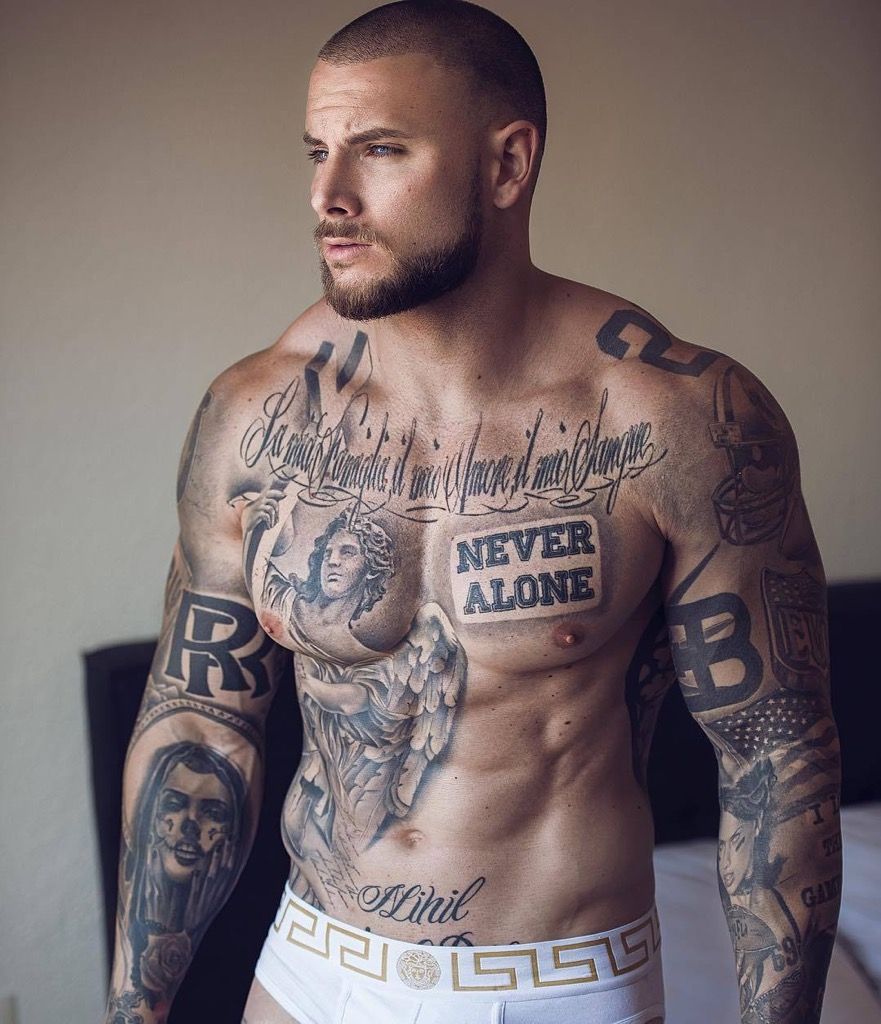 Tattooed gay