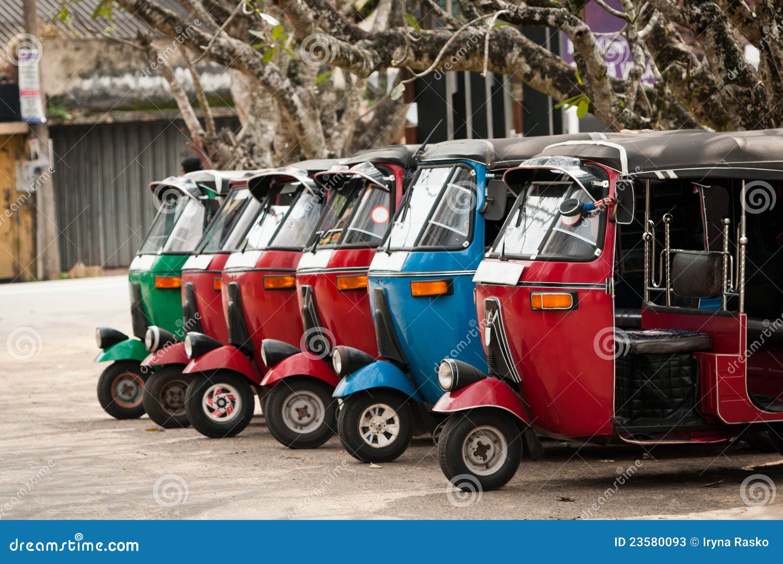 The Tuk-Tuk (Auto Rickshaw)